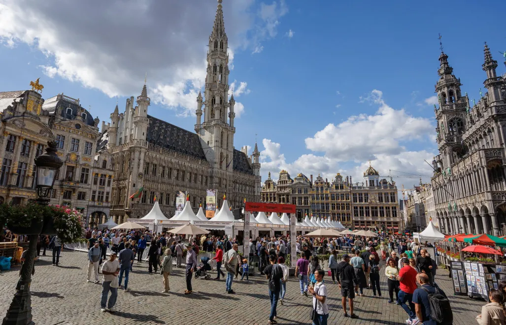 Брюссель Fot. PAP/EPA/OLIVIER MATTHYS