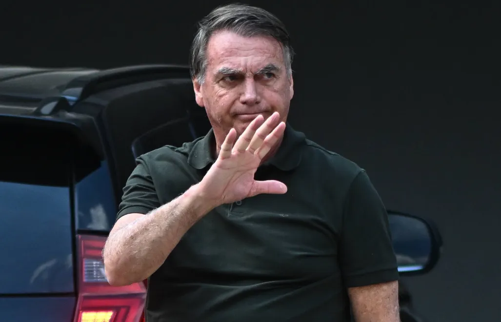 Жаїр Болсонару. Fot. PAP/EPA/Andre Borges