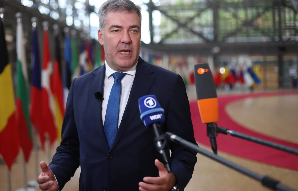 Duński minister ds. energii i klimatu Lars Aagaard. Fot. PAP/EPA/	OLIVIER HOSLET