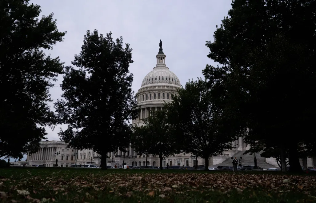 Капитолий - здание, в котором находится американский Конгресс. Fot. PAP/EPA/АLLISON ROBBERT 