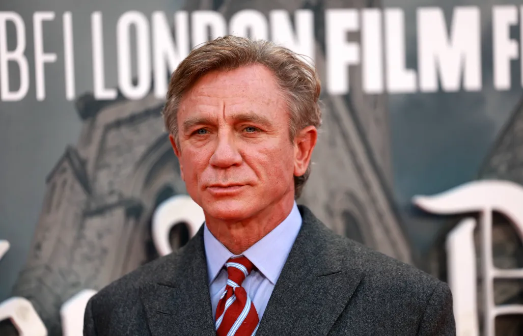 Daniel Craig. Fot. PAP/EPA/NEIL HALL