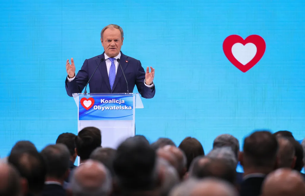 Premier Donald Tusk. Fot. PAP/Paweł Supernak