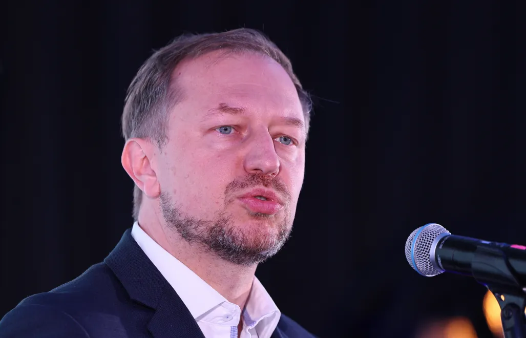 Заместитель министра энергетики Польши Войцех Врохна. Fot. PAP/	Adam Warżawa