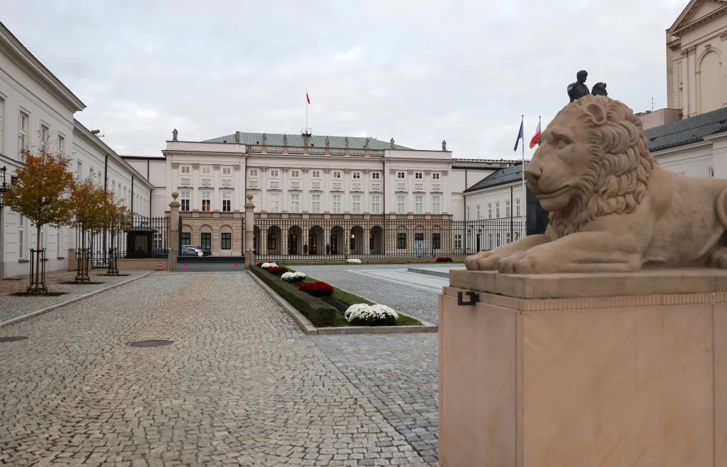 Варшава. Президентский дворец.Fot. PAP/Albert Zawada 