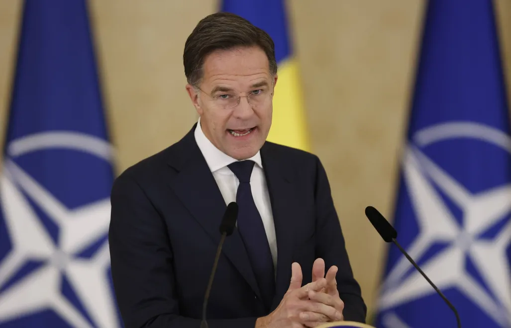 Sekretarz generalny NATO Mark Rutte. Fot. PAP/	ROBERT GHEMENT
