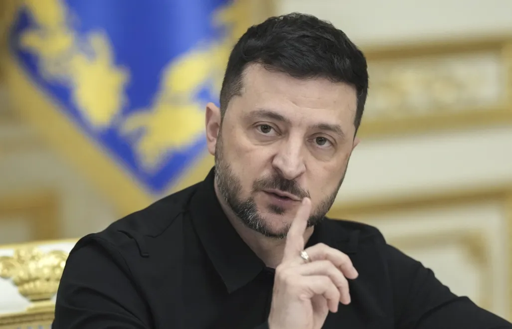 Президент України Володимир Зеленський. Fot. PAP/EPA/STRINGER