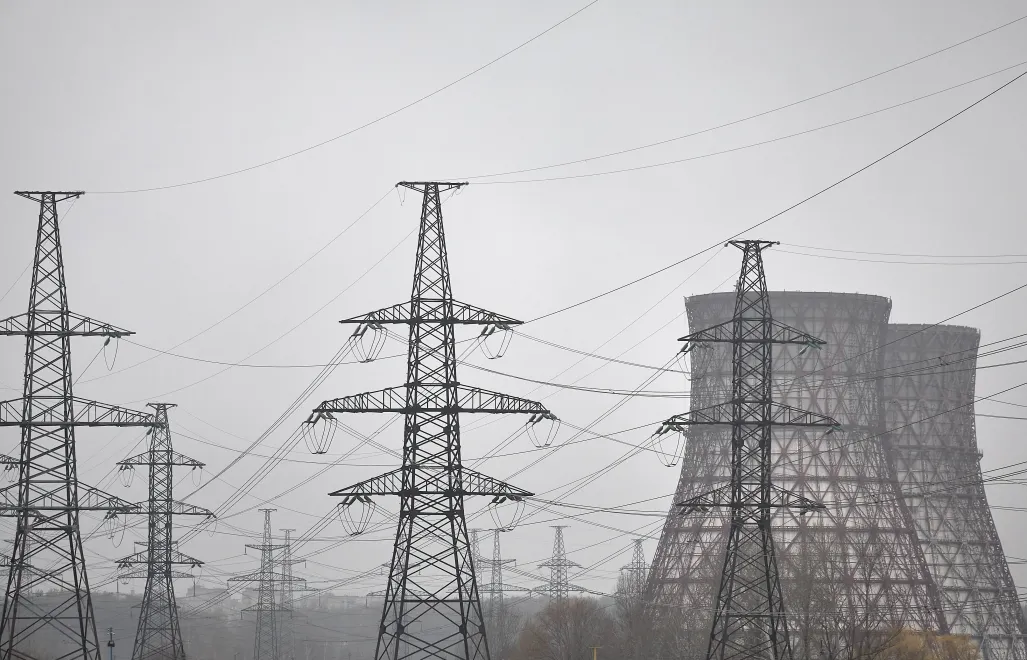 Ukraińska sieć energetyczna (zdjęcie ilustracyjne). Fot. EPA/SERGEY KOZLOV