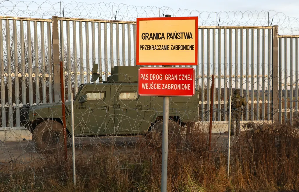 Granica polsko-białoruska, fot. PAP/Artur Reszko