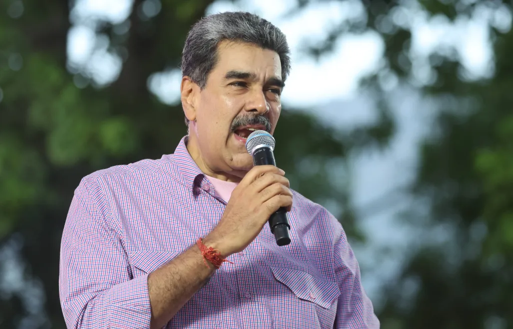 Prezydent Wenezueli Nicolas Maduro. Fot. PAP/EPA/MIGUEL GUTIERREZ