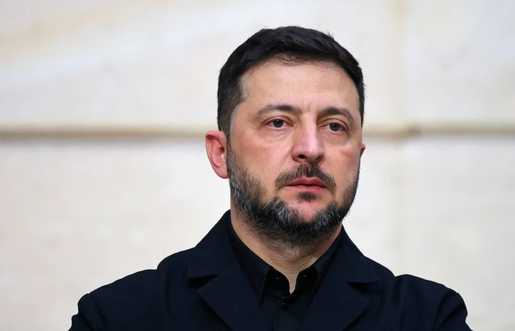 Владимир Зеленский Fot. PAP/EPA/SARAH MEYSSONNIER / POOL