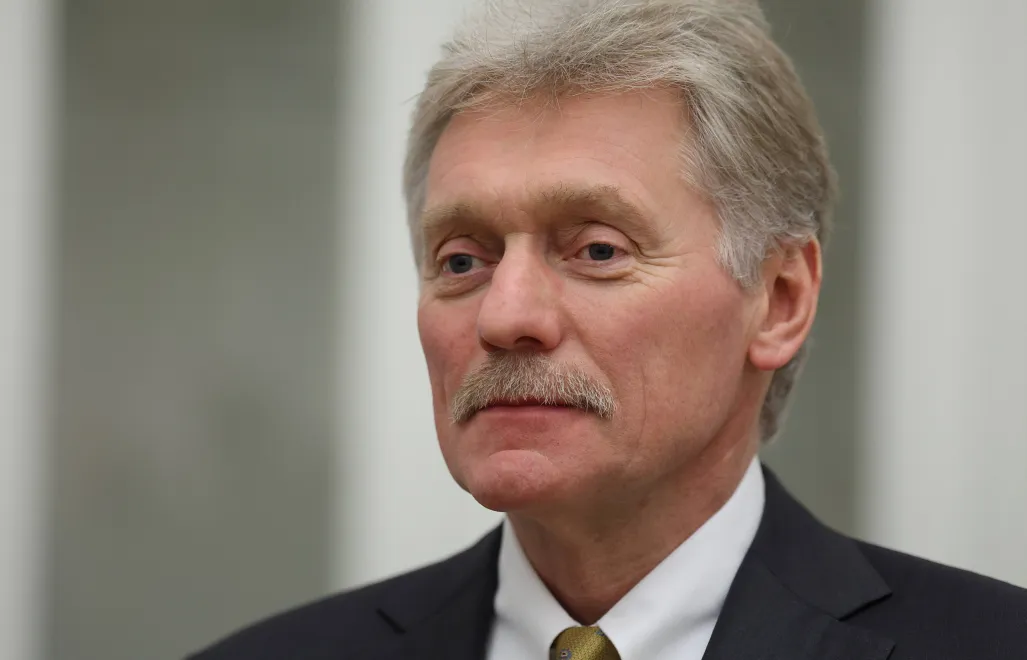 Пресс-секретарь Кремля Дмитрий Песков. Fot. PAP/EPA/RAMIL SITDIKOV/REUTERS POOL