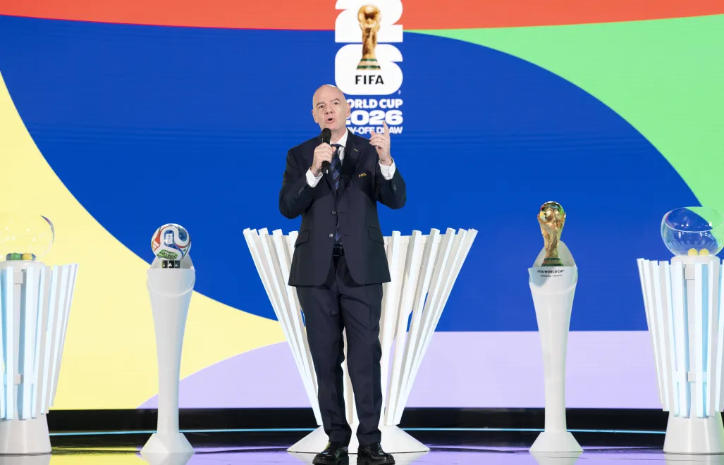 Szef FIFA Gianni Infantino, fot. PAP/EPA/KEYSTONE/CLAUDIO THOMA