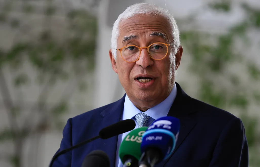 Голова Європейської ради Антоніу Кошта. Fot. PAP/EPA/AMPE ROGERIO