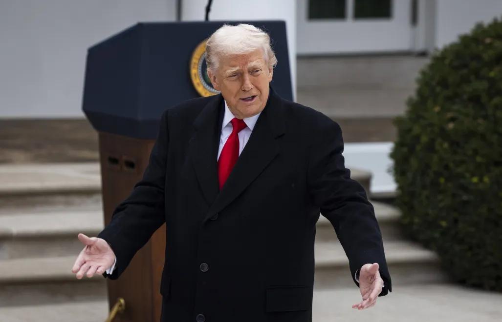 Prezydent USA Donald Trump. Fot. PAP/EPA/JIM LO SCALZO / POOL