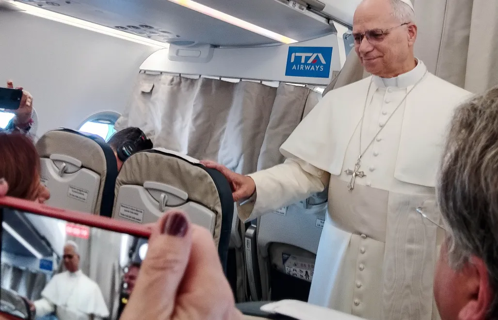 Papież Leon XIV. Fot. PAP/Sylwia Wysocka