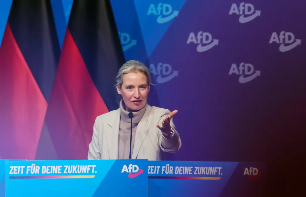Alice Weidel, fot. PAP/EPA/RONALD WITTEK