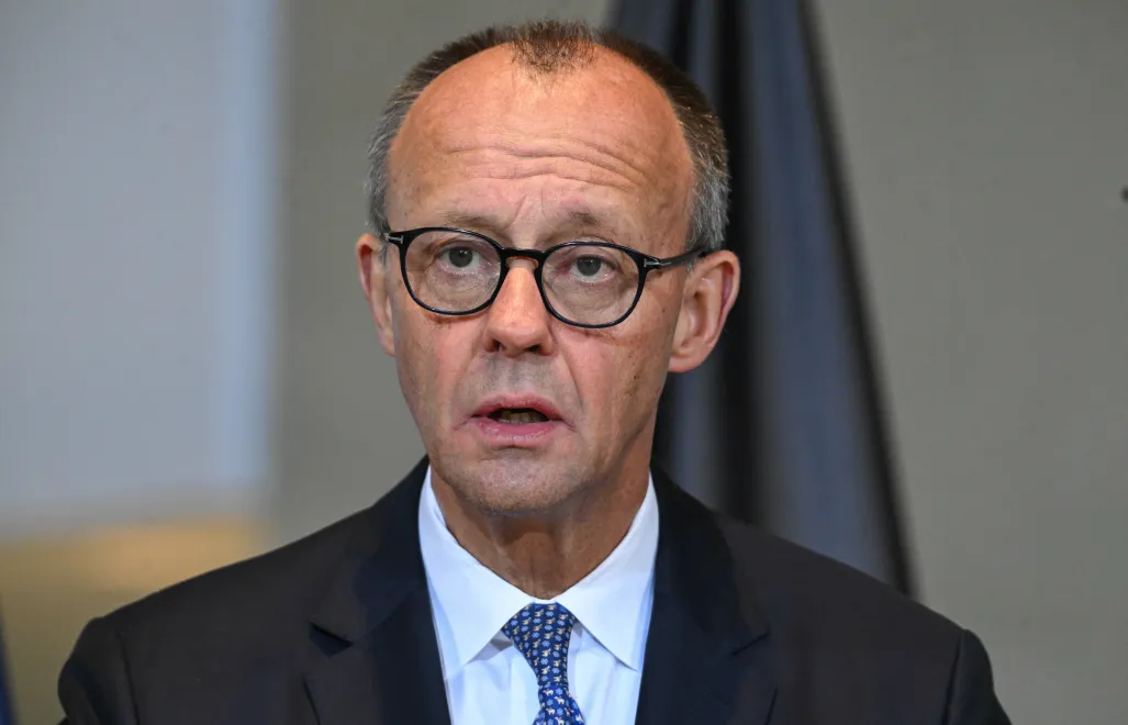 Канцлер Германии Фридрих Мерц. Fot. PAP/Radek Pietruszka