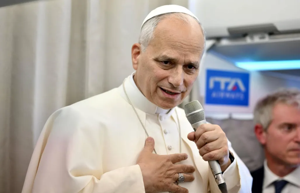 Papież Leon XIV. Fot. PAP/EPA/ALESSANDRO DI MEO / POOL