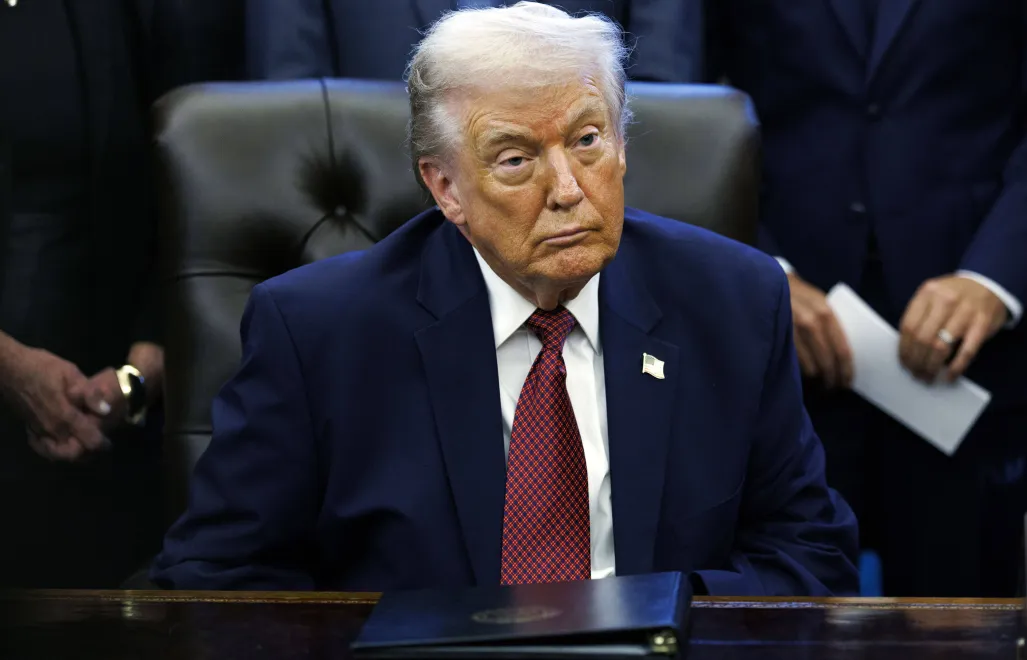 Prezydent USA Donald Trump. Fot. PAP/EPA/WILL OLIVER / POOL