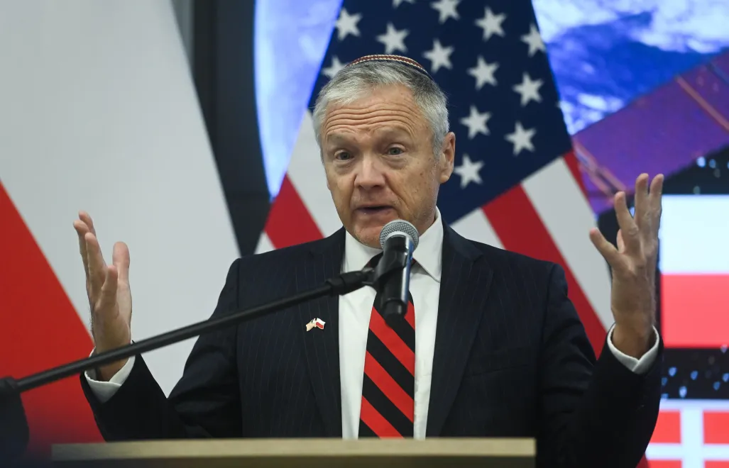 Ambasador Stanów Zjednoczonych w Polsce Thomas Rose. Fot. PAP/	Piotr Nowak