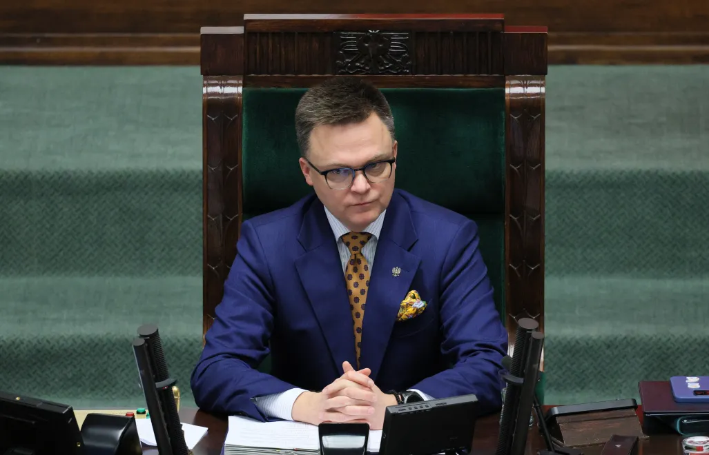 Wicemarszałek Szymon Hołownia. Fot. PAP/Paweł Supernak