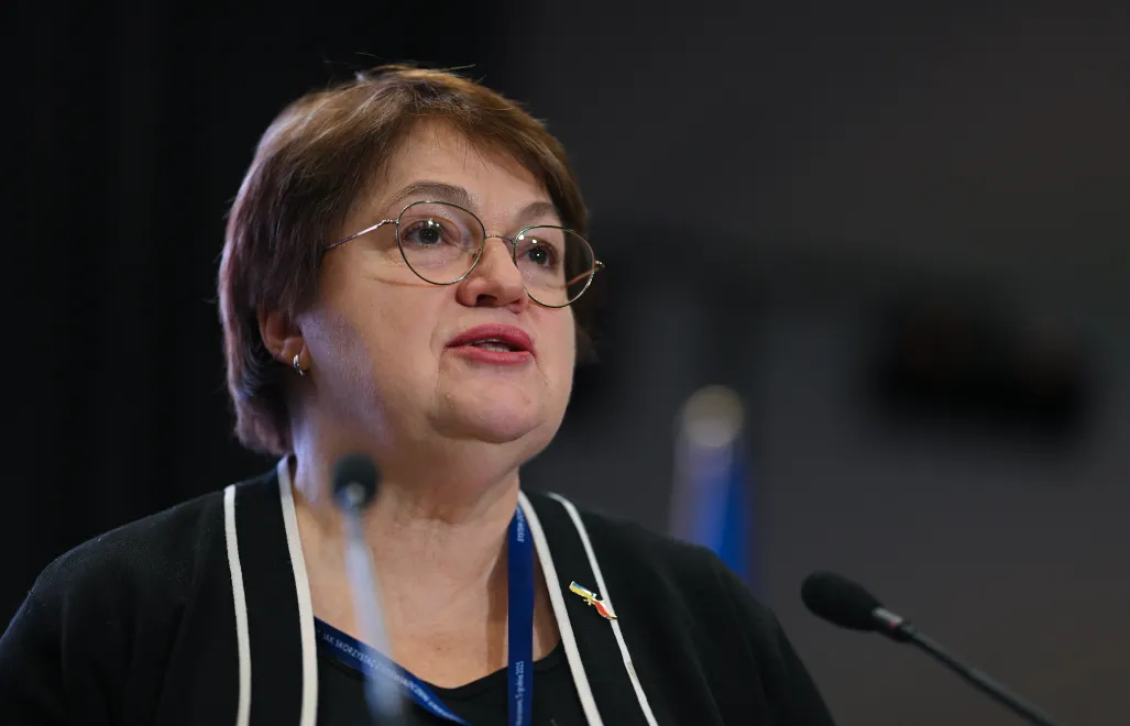 Iryna Mykychak Fot. PAP/Marcin Obara