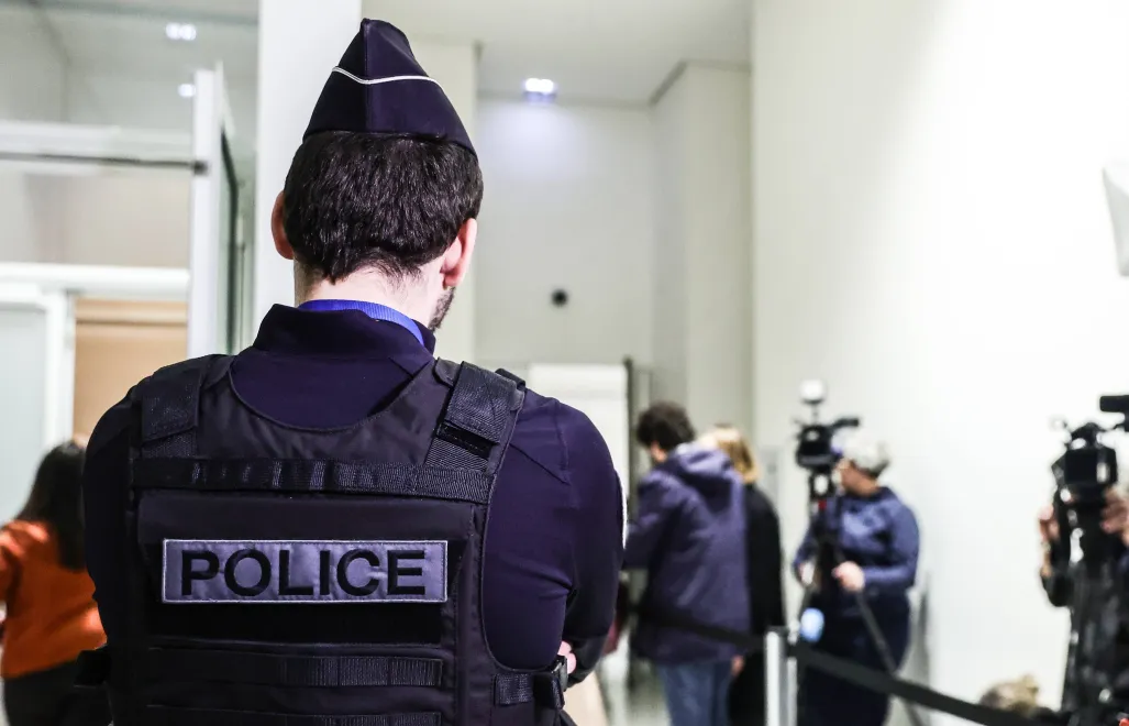 Французький поліцейський. Fot. PAP/EPA/Teresa Suarez