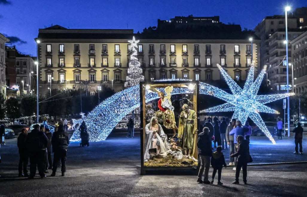 Szopka w Neapolu Fot. PAP/EPA/CIRO FUSCO
