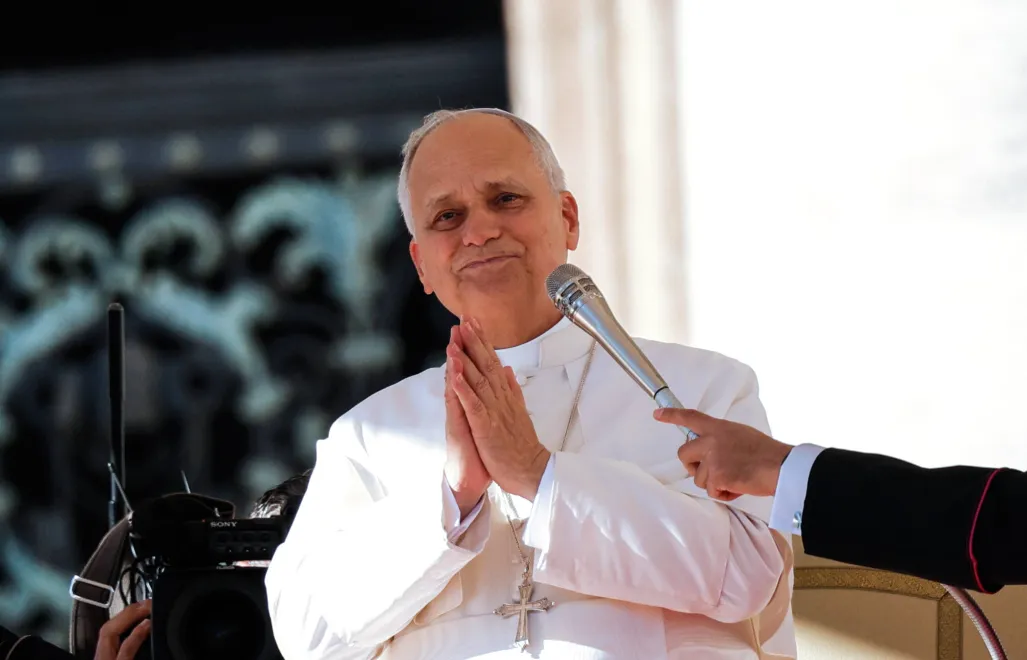 Papież Leon XIV Fot. PAP/EPA/GIUSEPPE LAMI