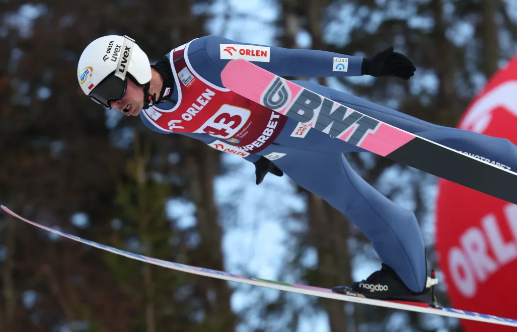 Piotr Żyła. Fot. PAP/Grzegorz Momot