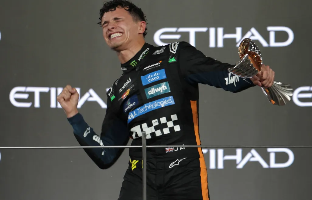 Lando Norris Fot. PAP/EPA/ALI HAIDER