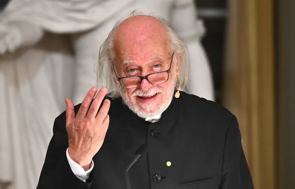 László Krasznahorkai Fot. PAP/EPA/Claudio Bresciani