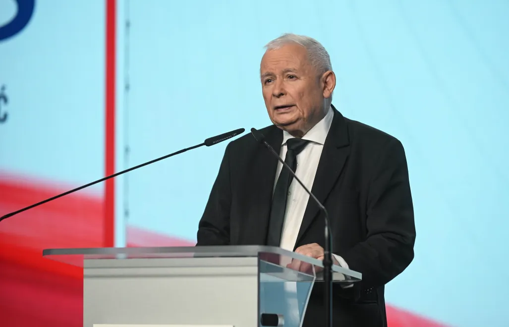 Prezes Prawa i Sprawiedliwości Jarosław Kaczyński, fot. PAP/Marcin Obara