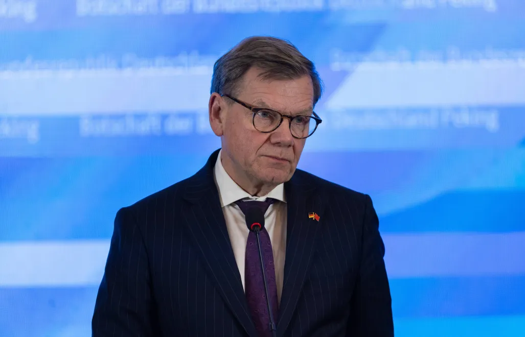 Министр иностранных дел Германии Йоханн Вадефуль. Fot. PAP/EPA/JESSICA LEE