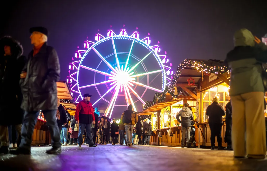 Jarmark w Berlinie, zdjęcie ilustracyjne, fot. PAP/EPA/HANNIBAL HANSCHKE