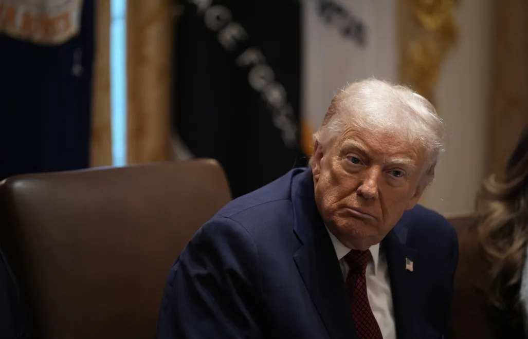 Donald Trump, fot. PAP/EPA/ABACA PRESS/ POOL/YURI GRIPAS / POOL