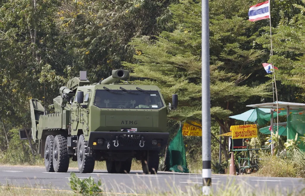 Tajskie wojsko, zdjęcie ilustracyjne, fot. PAP/EPA/RUNGROJ YONGRIT