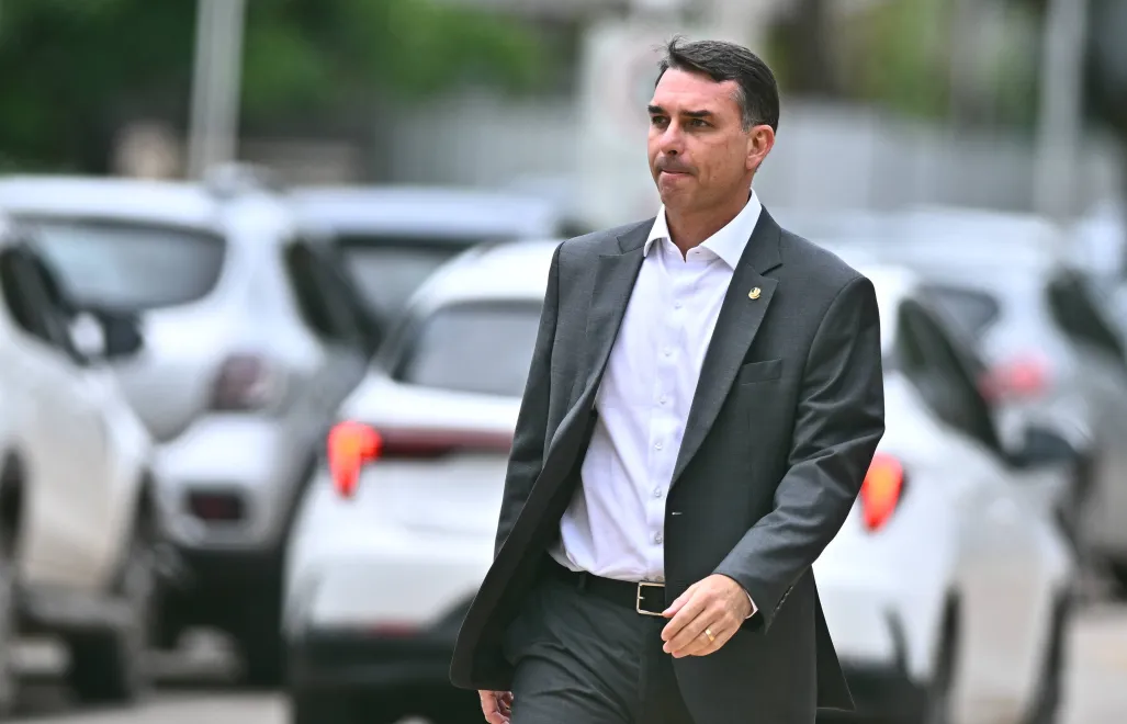 Flavio Bolsonaro, fot. PAP/EPA/EFE/Andre Borges