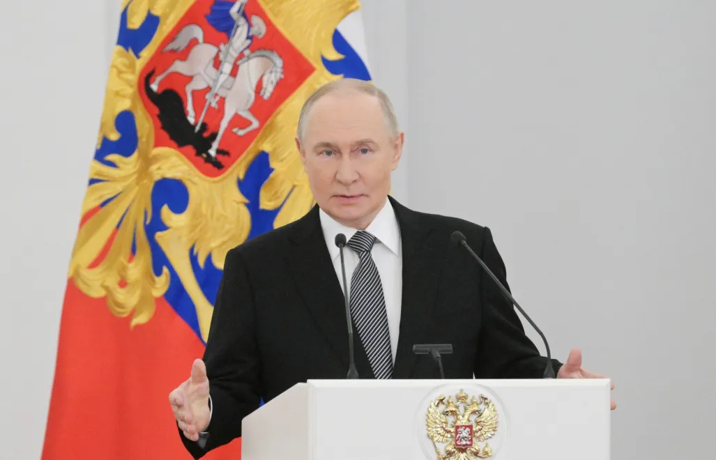 Władimir Putin. Fot. EPA/ALEXEI NIKOLSKY / SPUTNIK / KREMLIN POOL