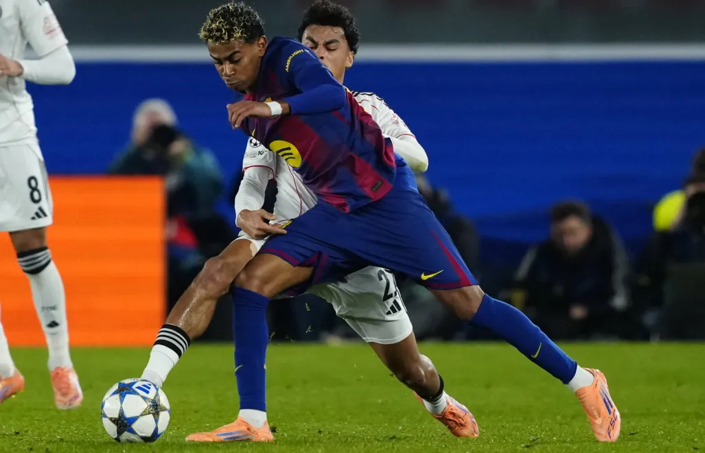 Lamine Yamal. Fot. PAP/EPA/Alejandro Garcia 