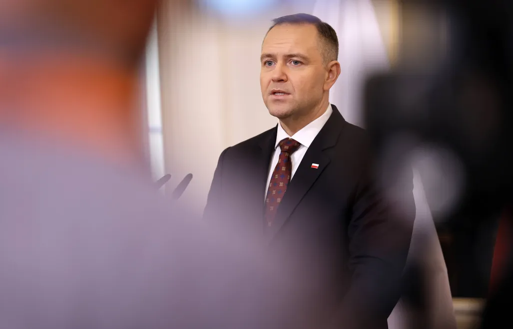 Polish President Karol Nawrocki. Photo. PAP/EPA/TOMS KALNINS