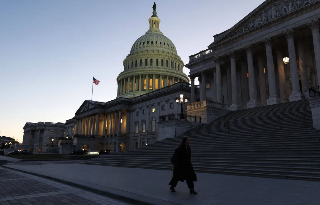 Капітолий - будівля, в якій знаходиться американський Конгрес. Fot. PAP/EPA/WILL OLIVER