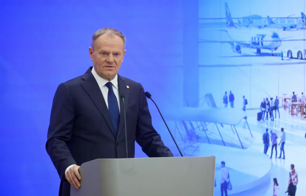 Premier Donald Tusk. Fot. PAP/Leszek Szymański