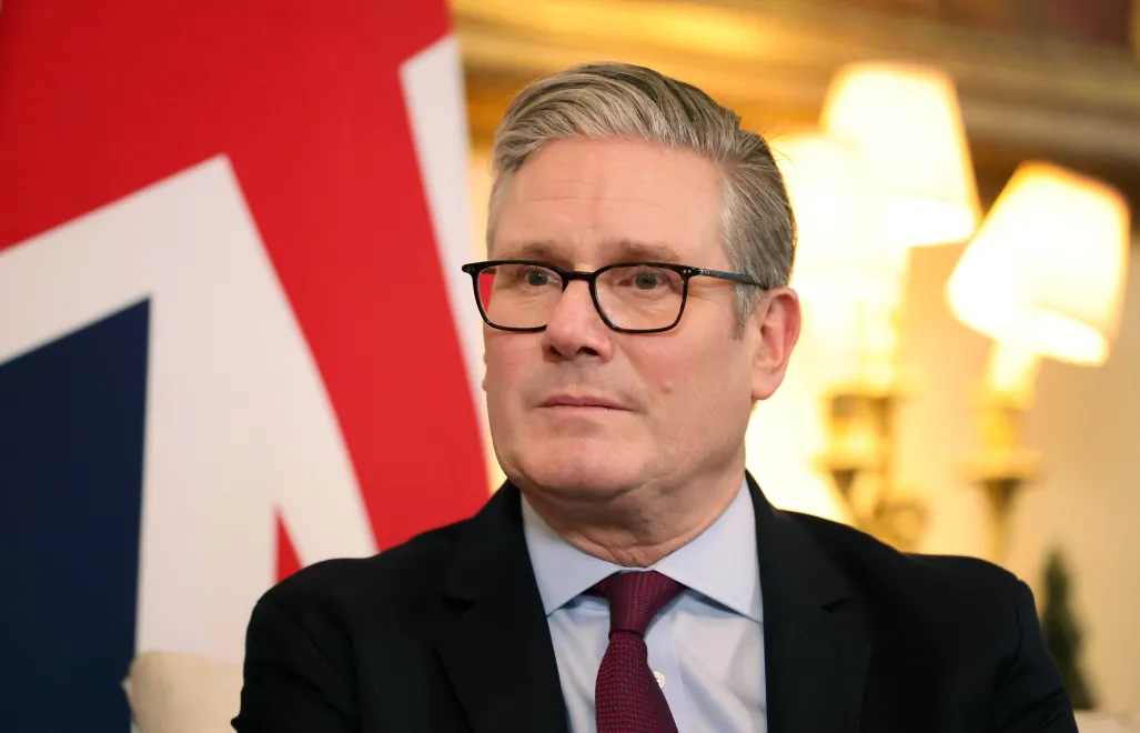 Brytyjski premier Keir Starmer. Fot. PAP/EPA/ANDY RAIN / POOL