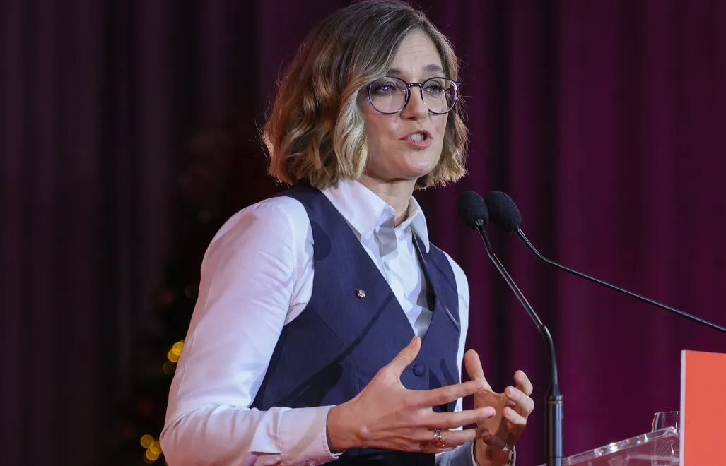 Wicemarszałek Senatu Magdalena Biejat, fot. PAP/Rafał Guz