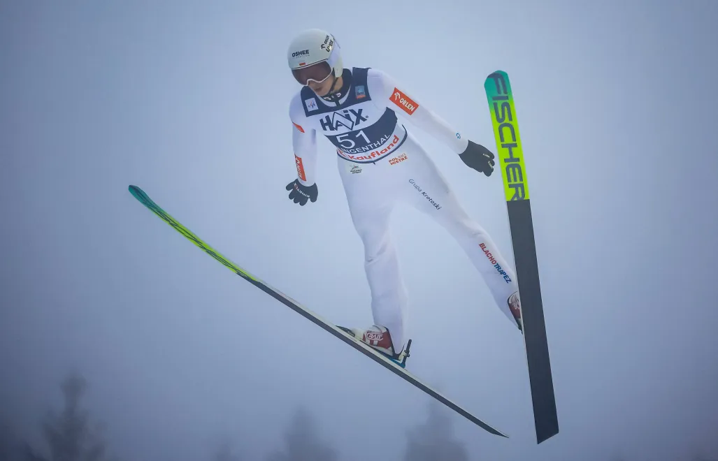 Kacper Tomasiak. Fot. PAP/EPA/MARTIN DIVISEK