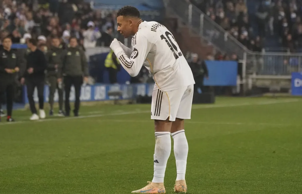 Kylian Mbappe, fot. PAP/EPA/EFE/L. Rico