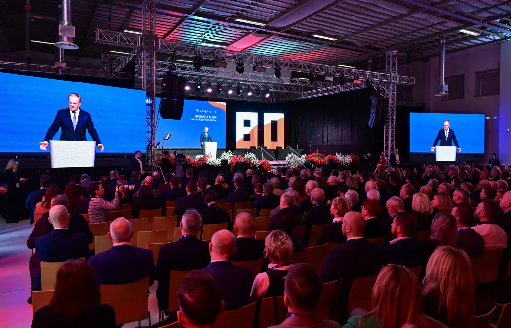 Wydarzenie w ramach centralnych obchodów 80. rocznicy włączenia Ziem Zachodnich i Północnych do Rzeczypospolitej Polskiej. Fot. PAP/Maciej Kulczyński