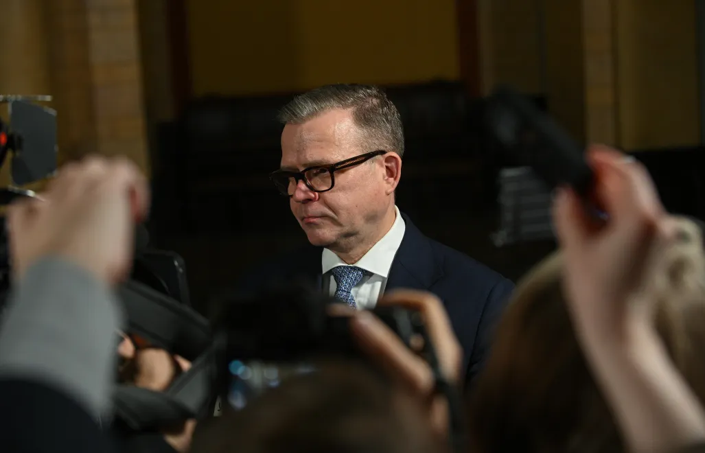 Прем'єр-міністр Фінляндії Петтері Орпо. Fot. PAP/Marcin Obara