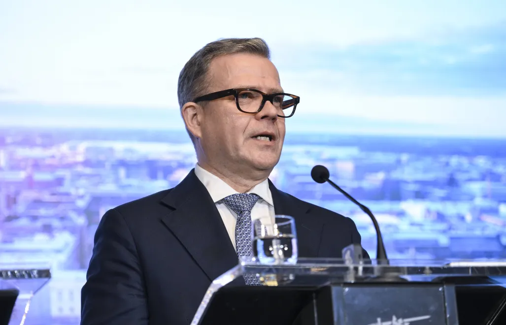 Премьер-министр Финляндии Петтери Орпо. Fot. PAP/EPA/KIMMO BRANDT